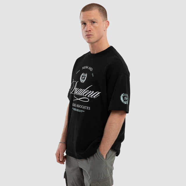 Drive Loopback Raptor Tee Jet Black