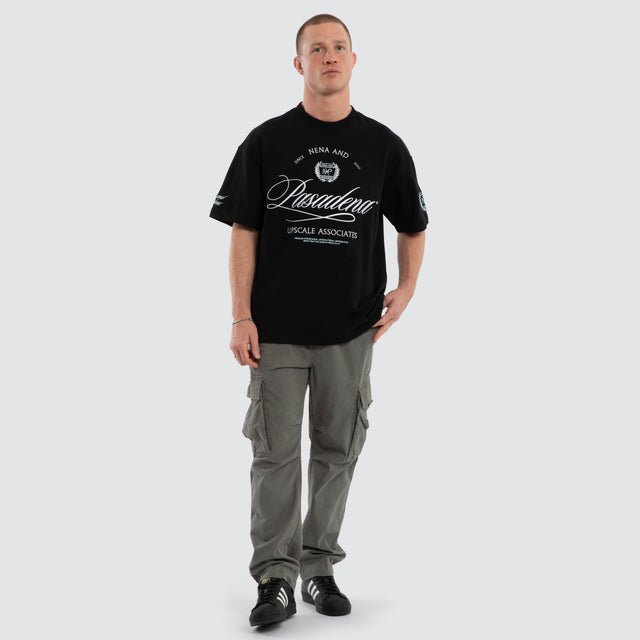 Drive Loopback Raptor Tee Jet Black