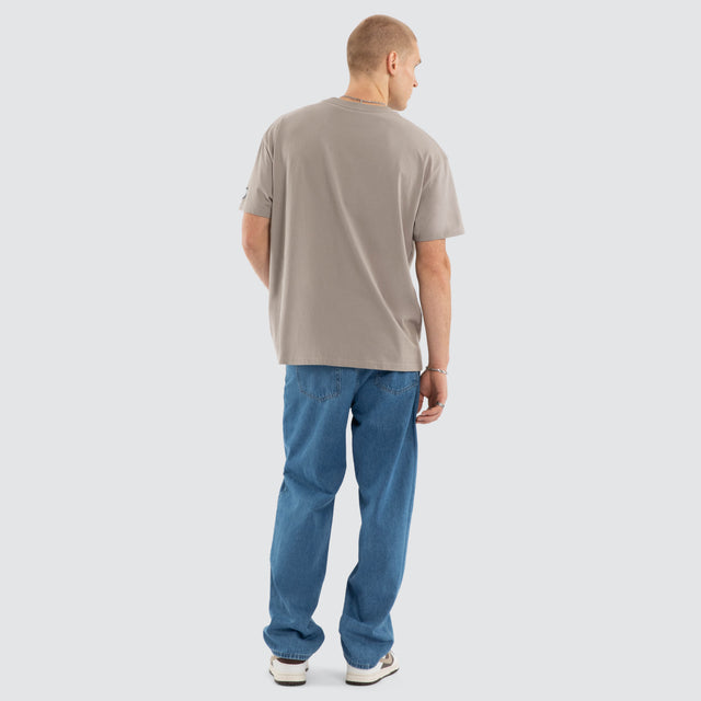 Target Box Fit Tee Moon Grey