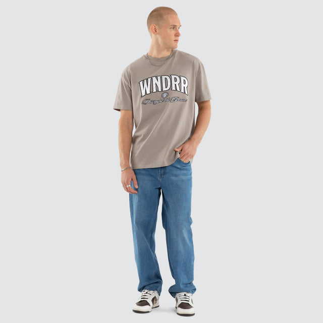 Target Box Fit Tee Moon Grey