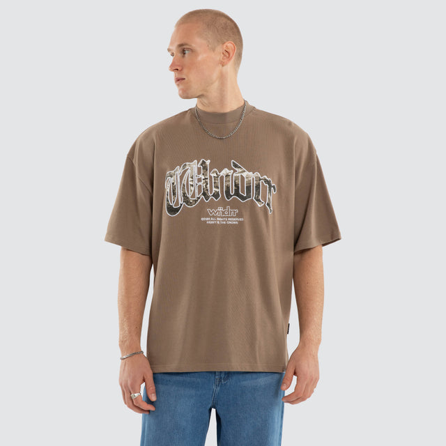 Rogue Heavy Weight Tee Taupe
