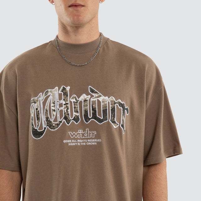 Rogue Heavy Weight Tee Taupe
