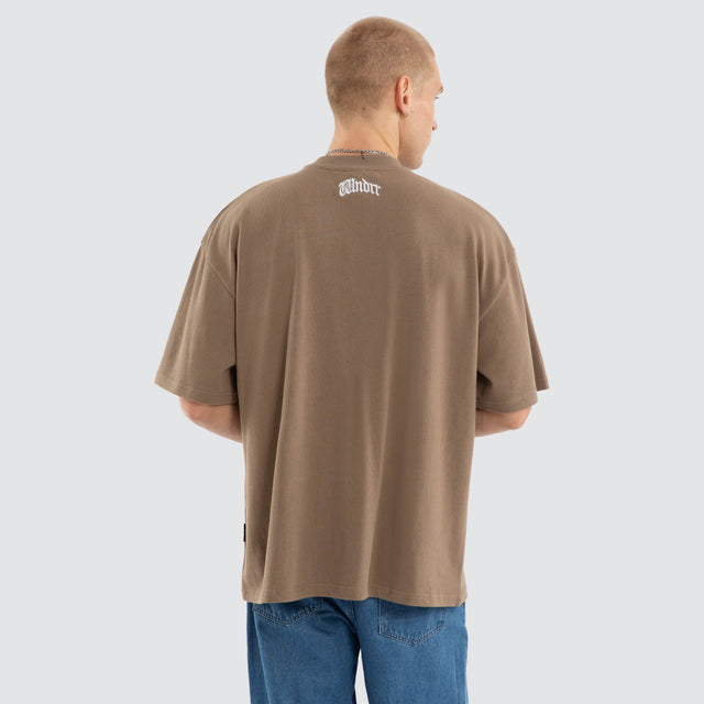 Rogue Heavy Weight Tee Taupe