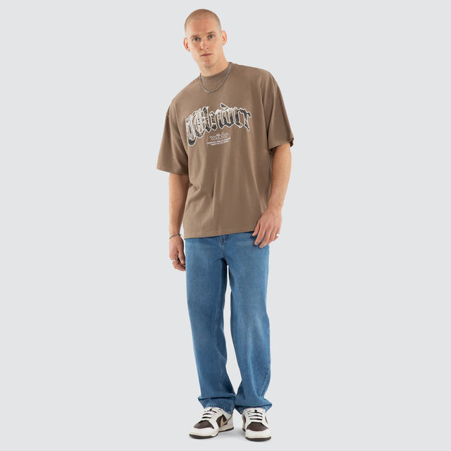 Rogue Heavy Weight Tee Taupe