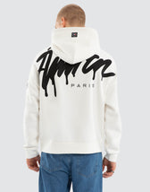Idol Relaxed Drop Shoulder Hoodie Natural White