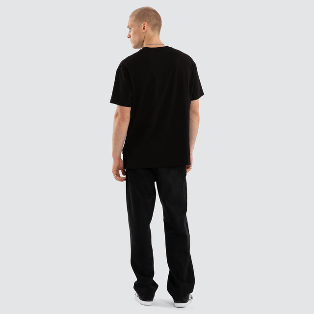 Blissful Box Fit Tee Black
