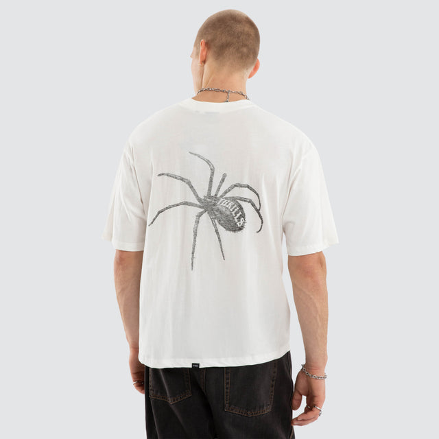 Deceitful Box Fit Tee Dirty White