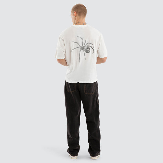 Deceitful Box Fit Tee Dirty White