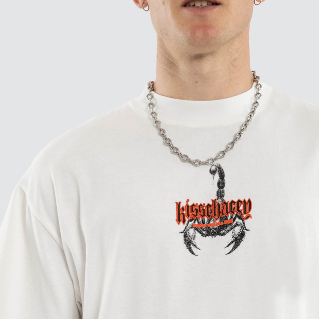 Propaganda Street Tee Natural White