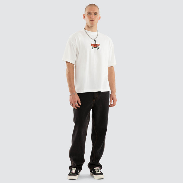 Propaganda Street Tee Natural White