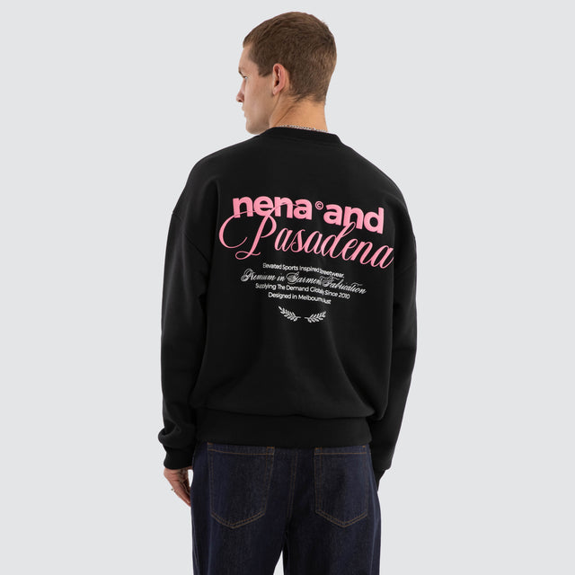 Limitless Box Fit Sweater Anthracite Black