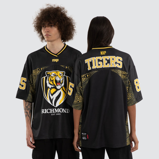 Ben Davis Richmond Tigers Mesh Jersey Tigers Black