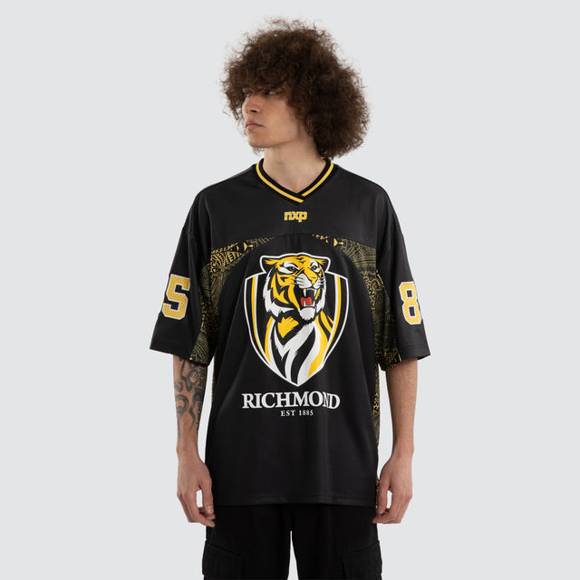 Ben Davis Richmond Tigers Mesh Jersey Tigers Black