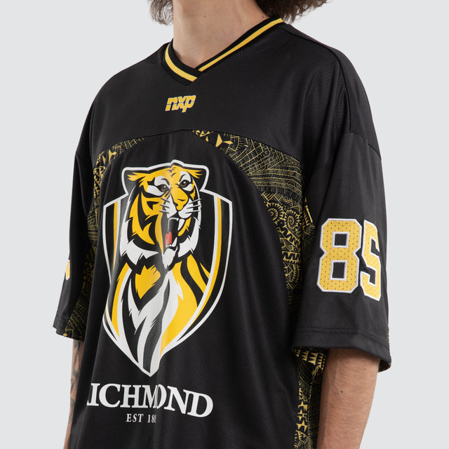 Ben Davis Richmond Tigers Mesh Jersey Tigers Black