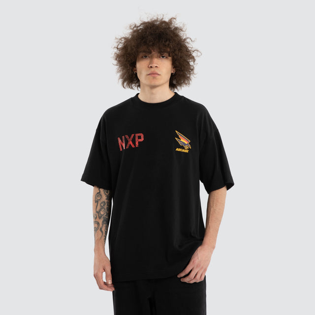 Ben Davis Adelaide Crows Raptor Tee Jet Black