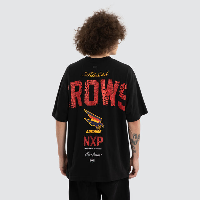 Ben Davis Adelaide Crows Raptor Tee Jet Black