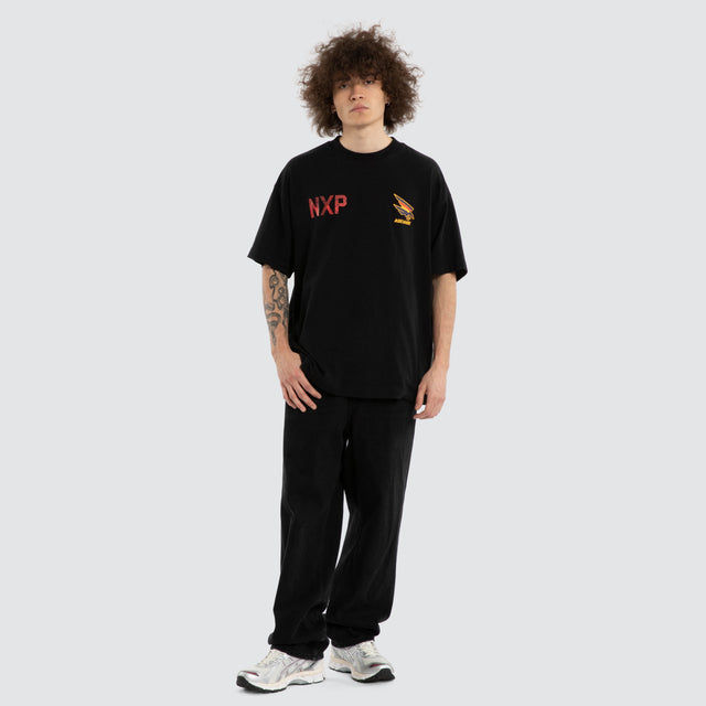 Ben Davis Adelaide Crows Raptor Tee Jet Black