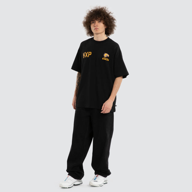 Ben Davis West Coast Eagles Raptor Tee Jet Black