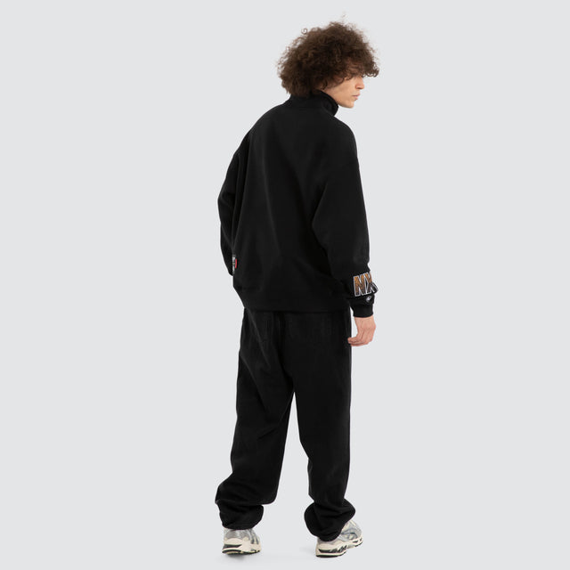 Ben Davis Hawthorn Hawks 1/4 Zip Thru Jet Black