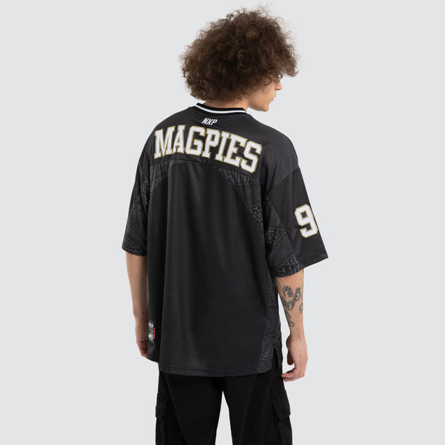 Ben Davis Collingwood Magpies Mesh Jersey Magpies Black