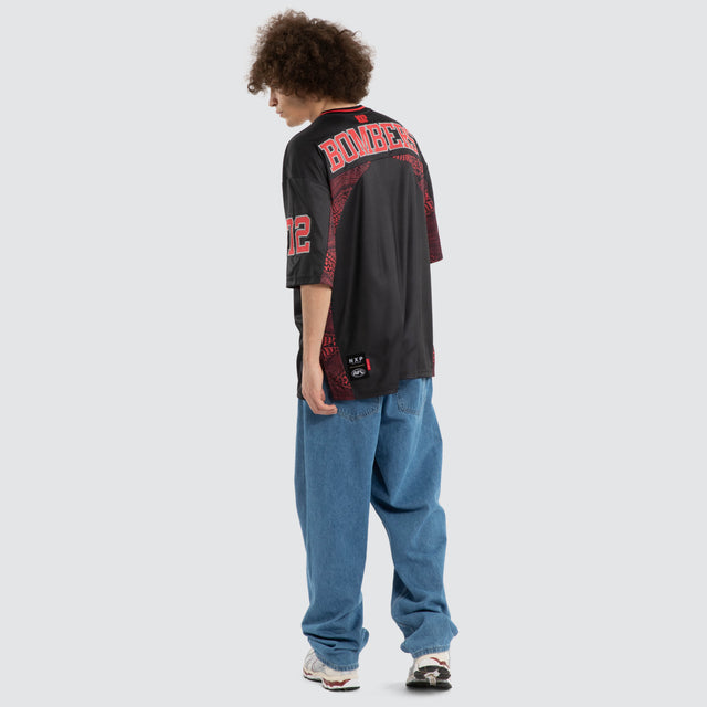 Ben Davis Essendon Bombers Mesh Jersey Bombers Black