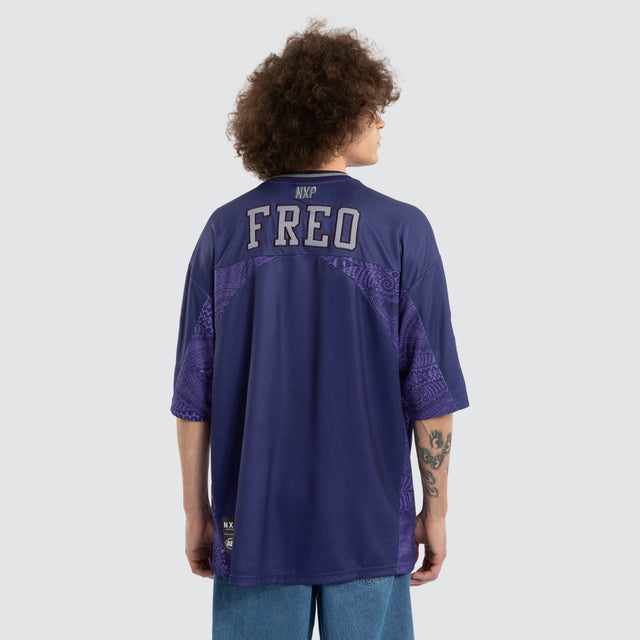 Ben Davis Fremantle Dockers Mesh Jersey Dockers Purple
