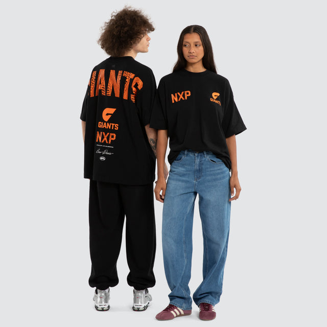 Ben Davis GWS Giants Raptor Tee Jet Black