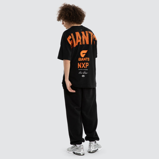 Ben Davis GWS Giants Raptor Tee Jet Black