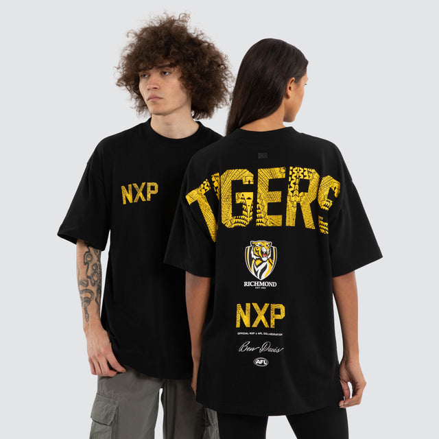 Ben Davis Richmond Tigers Raptor Tee Jet Black