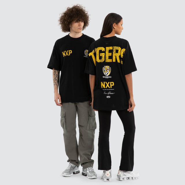 Ben Davis Richmond Tigers Raptor Tee Jet Black