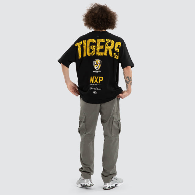Ben Davis Richmond Tigers Raptor Tee Jet Black