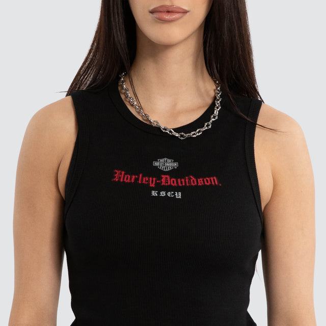 Visor Rib Tank Jet Black