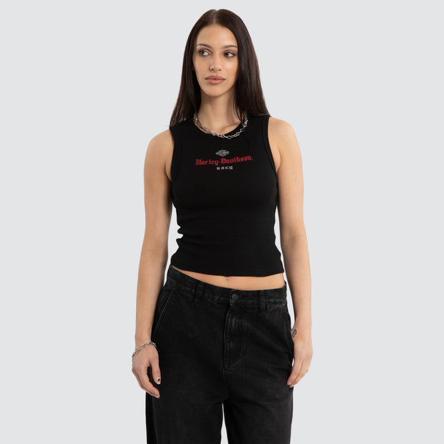 Visor Rib Tank Jet Black