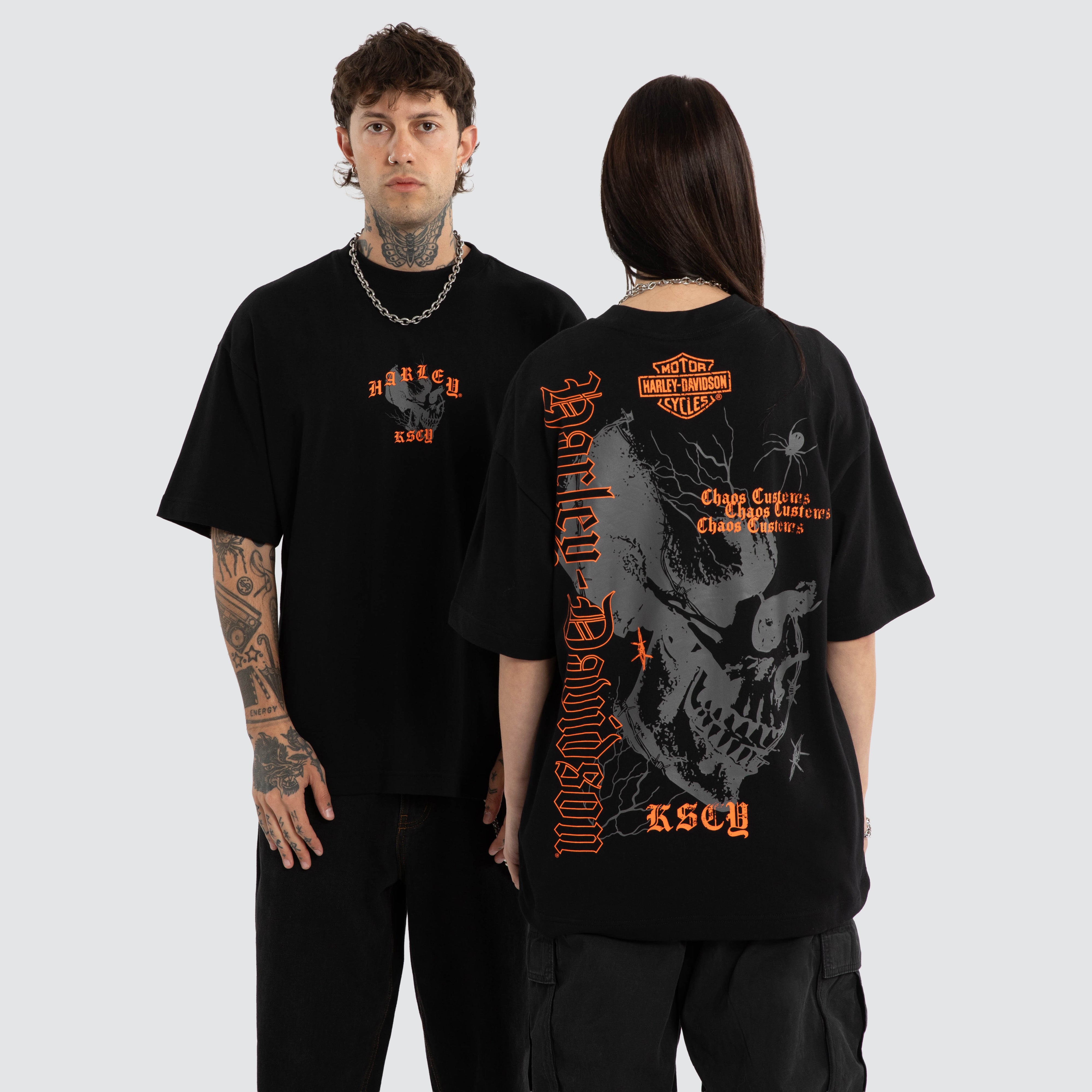 Harley-Davidson x KSCY Nightster Street Tee in Black | Neverland Store