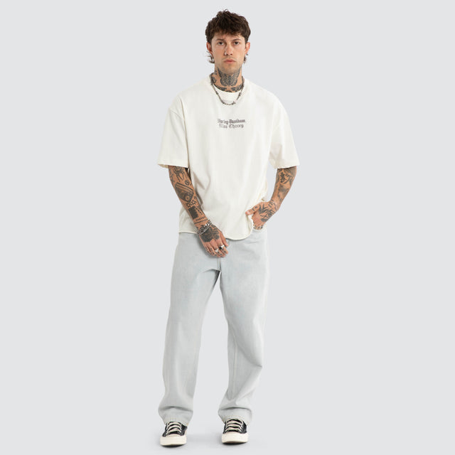 Vent Crop Street Tee Blanc De Blanc