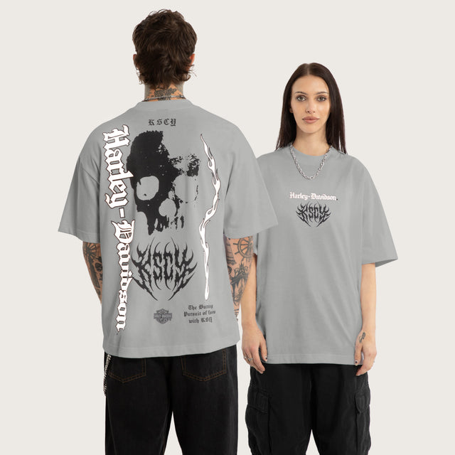 Burnout Street Tee Pigment Ultimate Grey