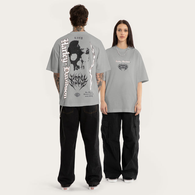 Burnout Street Tee Pigment Ultimate Grey