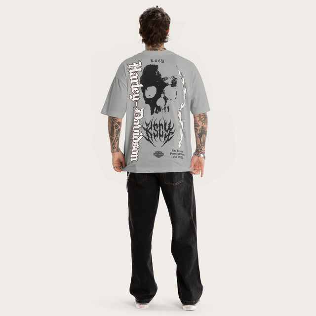 Burnout Street Tee Pigment Ultimate Grey