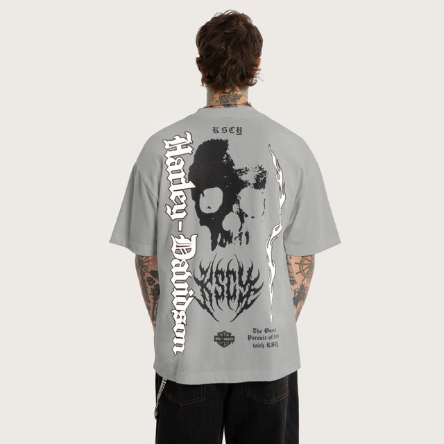 Burnout Street Tee Pigment Ultimate Grey