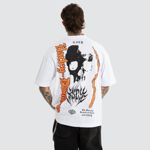 Burnout Street Tee Pigment Ultimate Grey