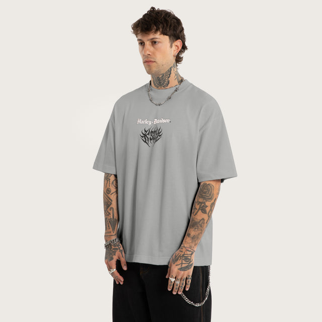 Burnout Street Tee Pigment Ultimate Grey