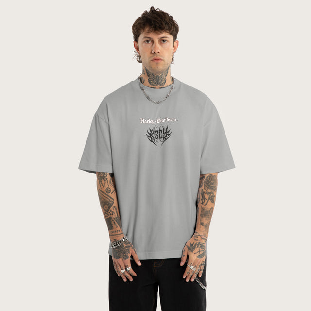 Burnout Street Tee Pigment Ultimate Grey