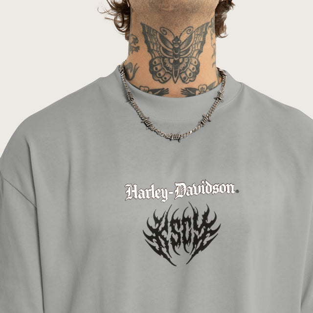 Burnout Street Tee Pigment Ultimate Grey