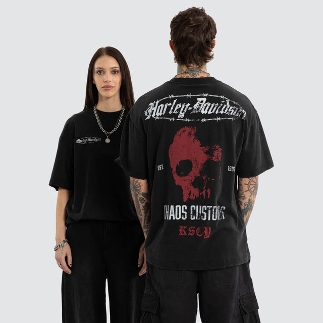 Instake Street Tee Snow Black