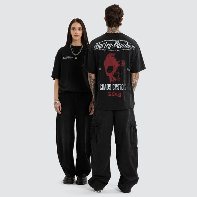 Instake Street Tee Snow Black