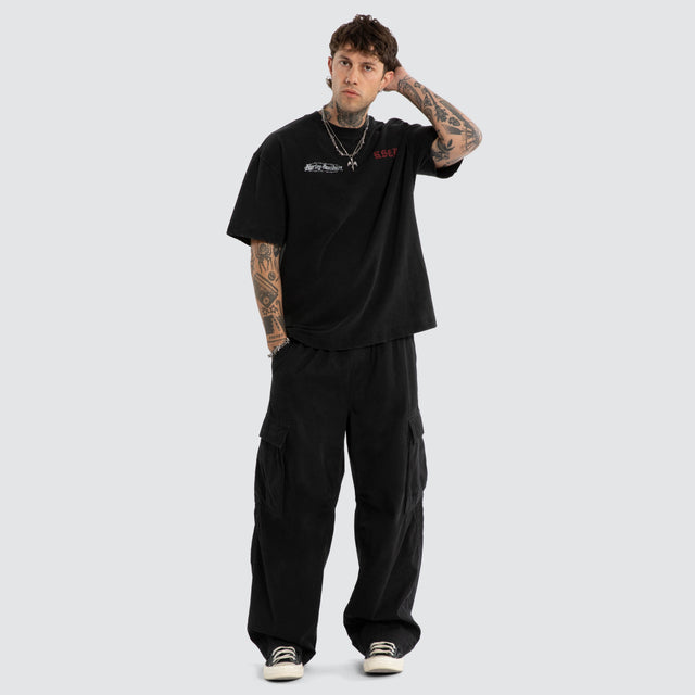 Instake Street Tee Snow Black