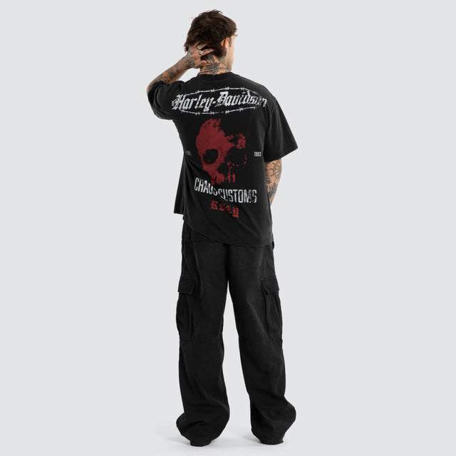 Instake Street Tee Snow Black