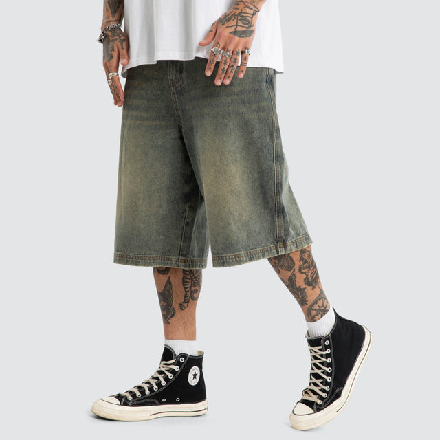 Ash K7 Super Baggy Jorts Sandblast