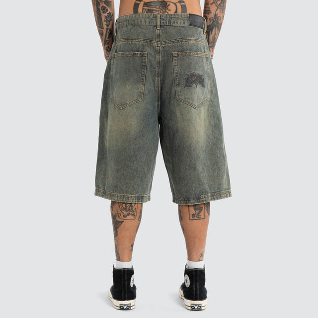 Ash K7 Super Baggy Jorts Sandblast