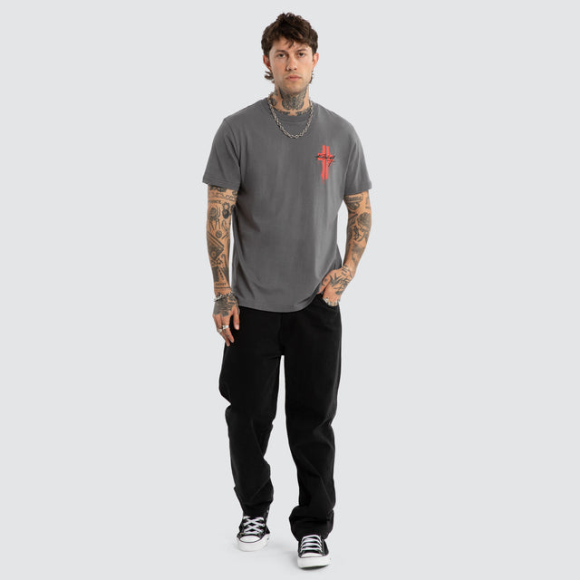 Grail Standard Tee Charcoal